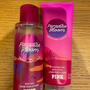 Brand New VS Pink Paradise Bloom Mist & Lotion